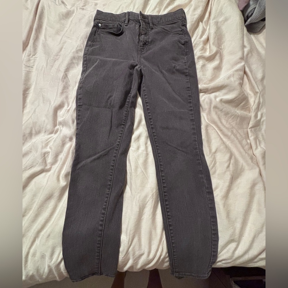 Eddie Bauer Gray Slim Jeans slightly curvy